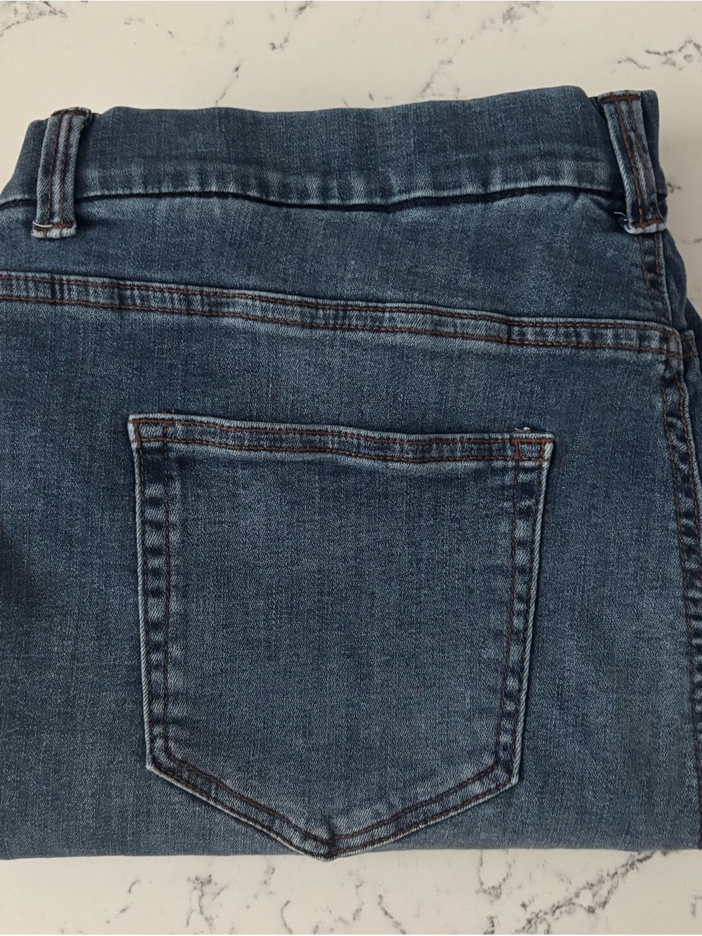 Denim and Co Slim Leg Jeans - Antique Wash
